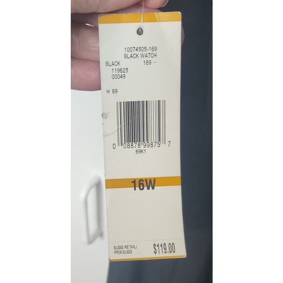 Jones New York Woman Black Dress, 16W, NWT - Picture 5 of 7